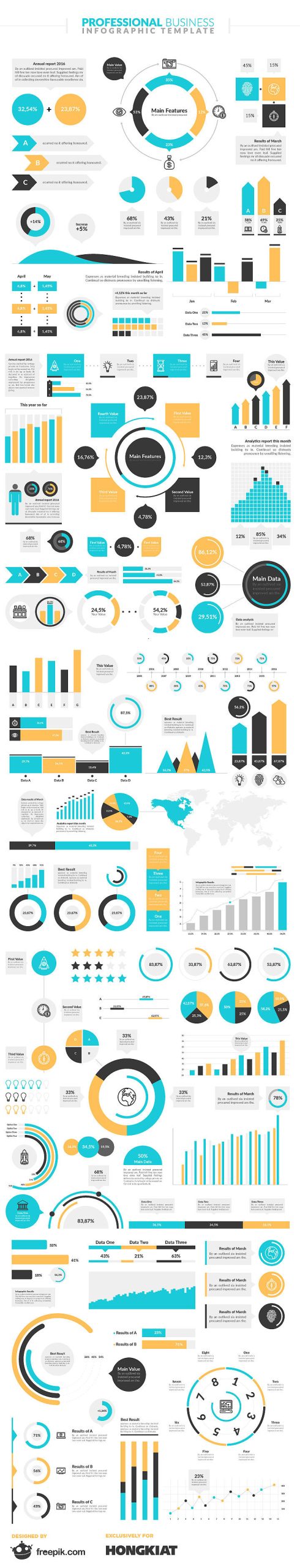 professional business infographic