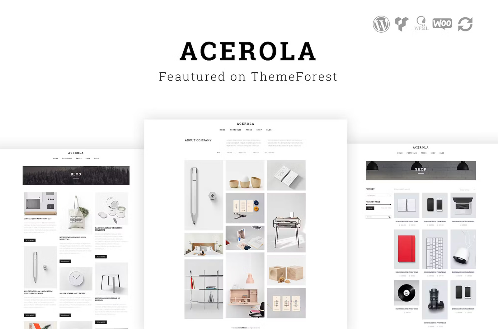 Acerola Agency Theme